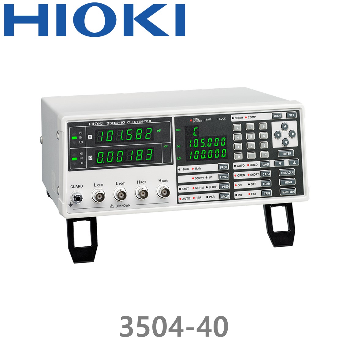 [ HIOKI ] 3504-40  캐피시턴스 하이테스터, Capacitance Meter, RS-232C