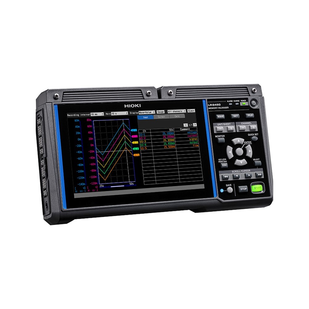 HIOKI LR8450-01 메모리 하이로거, 최대 120채널 확장 - 무선LAN