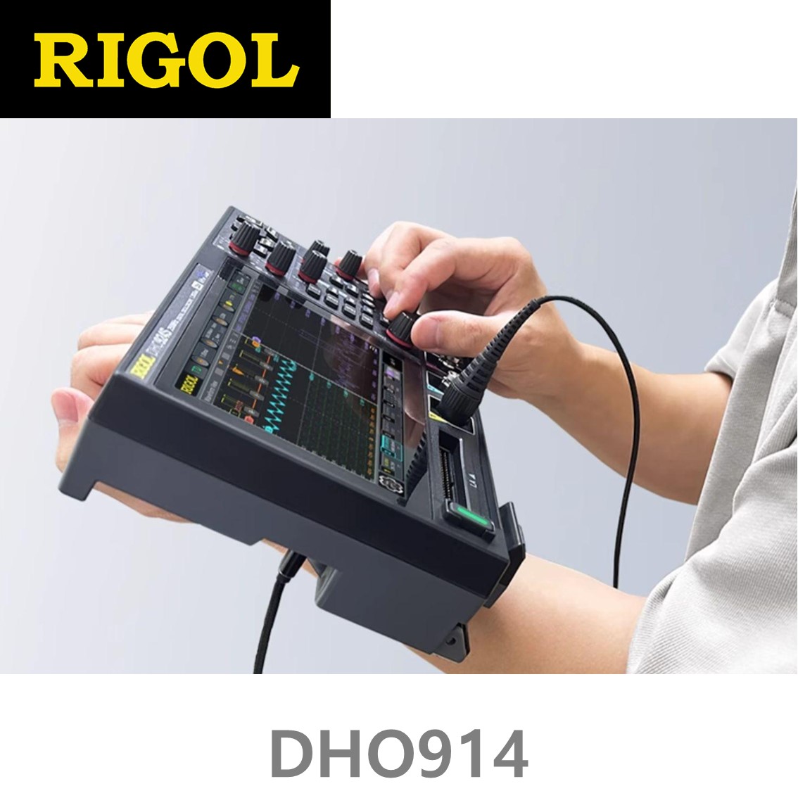 [ RIGOL ] DHO914  4채널, 125MHz, 1.25GSa/s, 12비트 디지털 오실로스코프