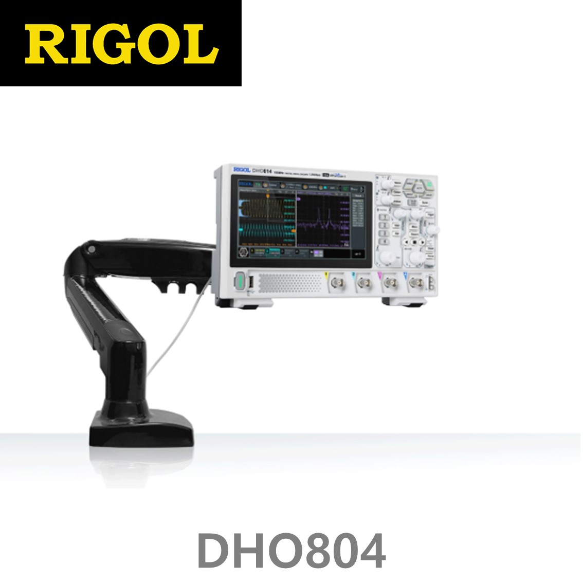 [ RIGOL ] DHO804  4채널, 70MHz, 1.25GSa/s, 12비트 디지털 오실로스코프