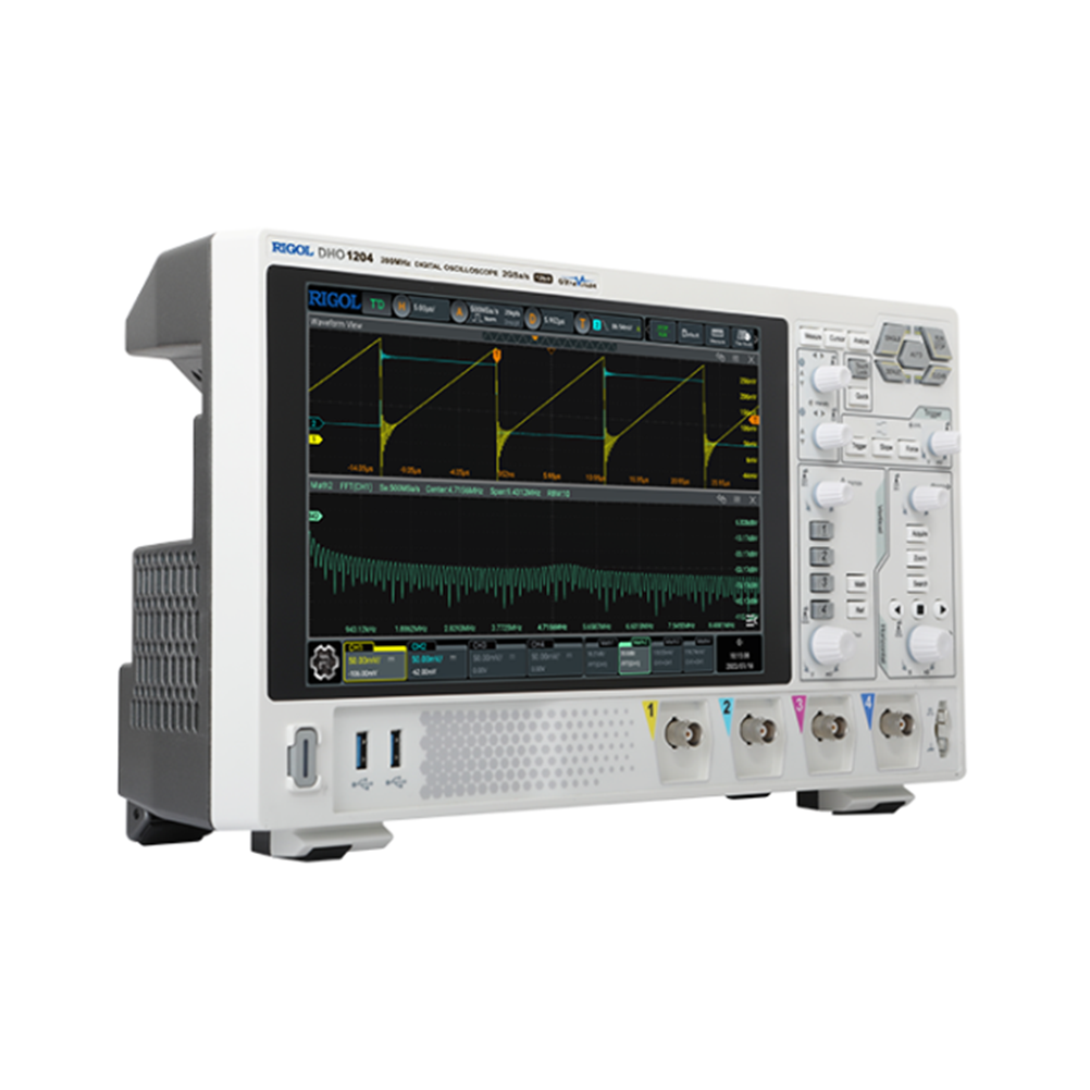 RIGOL DHO1204  4채널, 200MHz, 2GSa/s, 100Mpts(option)  오실로스코프