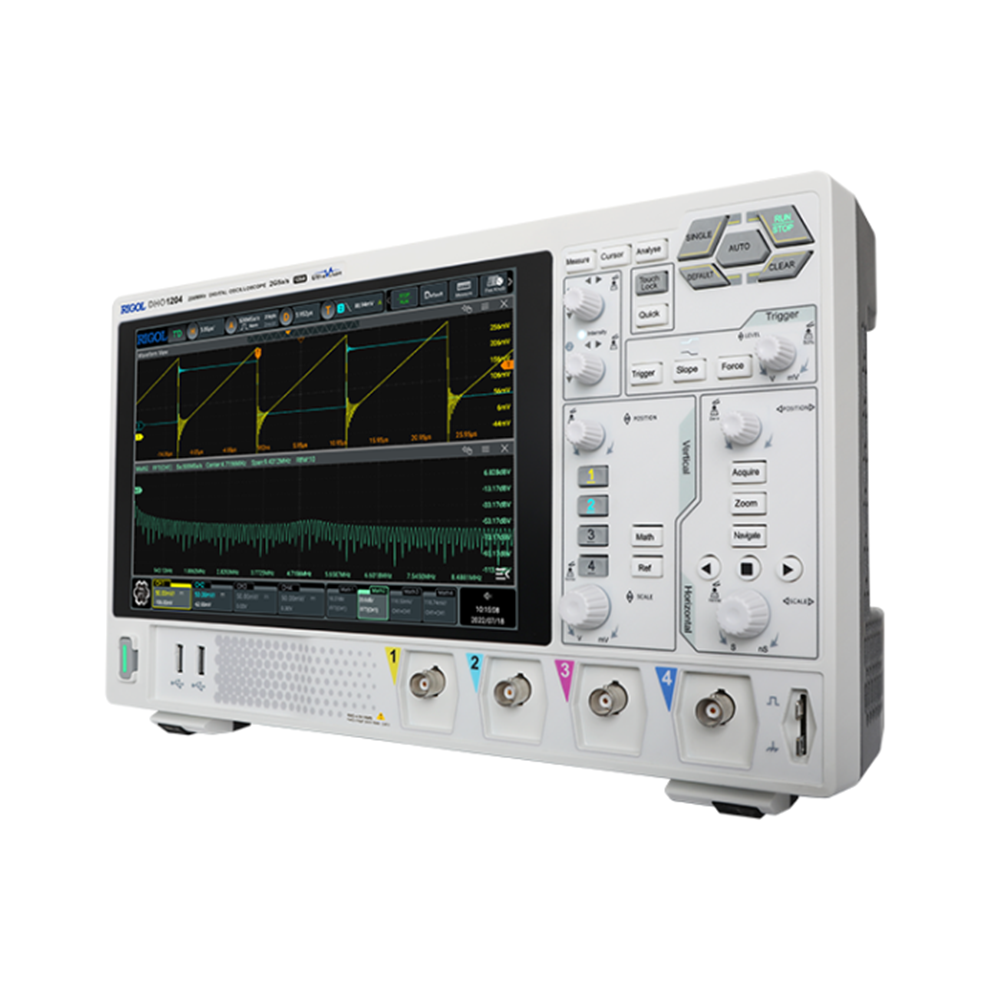 RIGOL DHO1204  4채널, 200MHz, 2GSa/s, 100Mpts(option)  오실로스코프