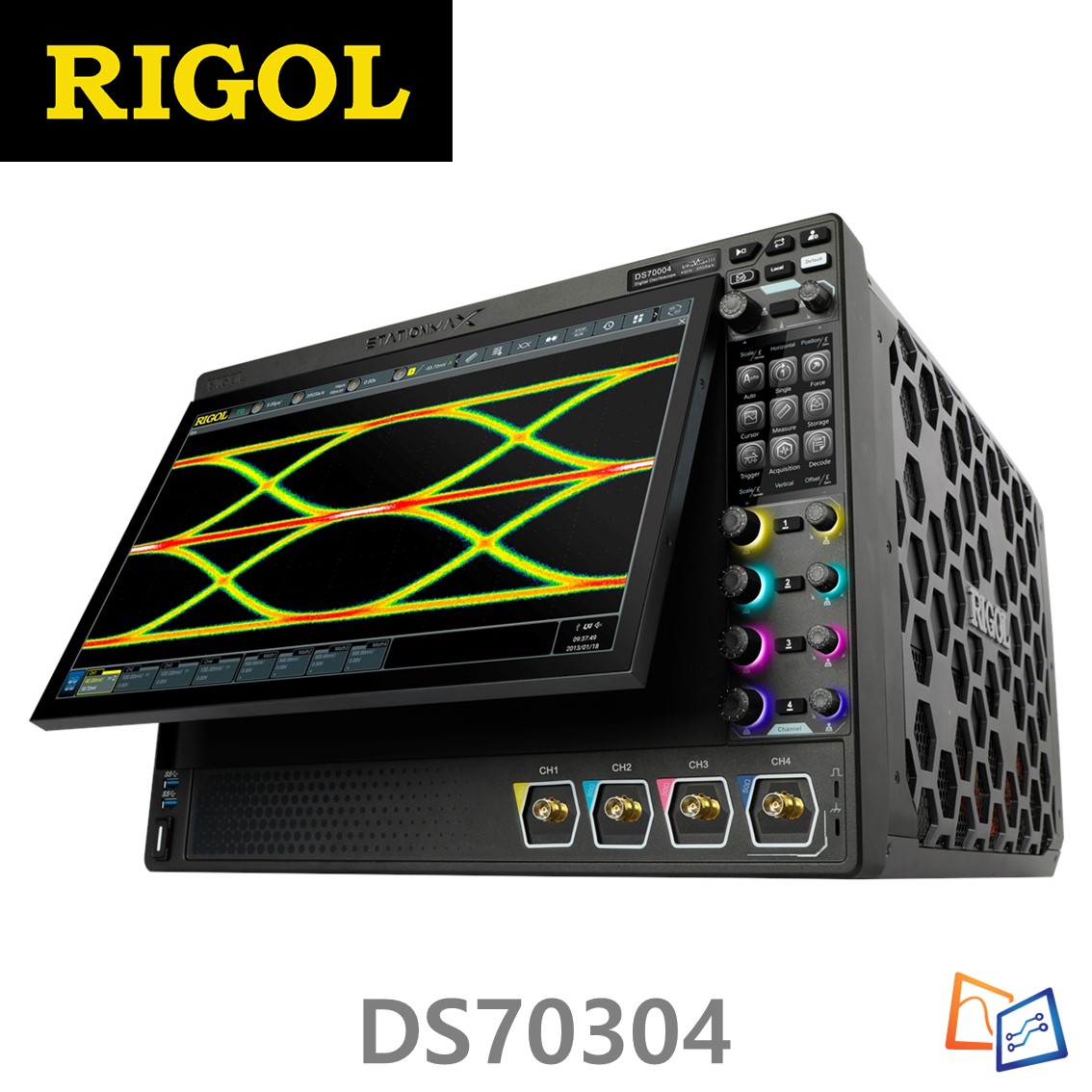 [ RIGOL ] DS70304  4채널, 3GHz,  20GSa/s  디지털 오실로스코프