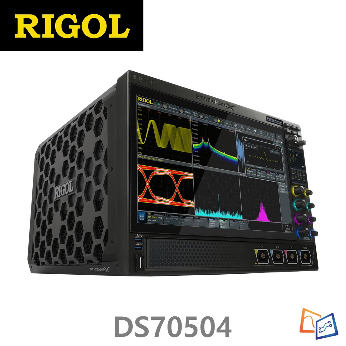 [ RIGOL ] DS70504  4채널, 5GHz,  20GSa/s 디지털 오실로스코프