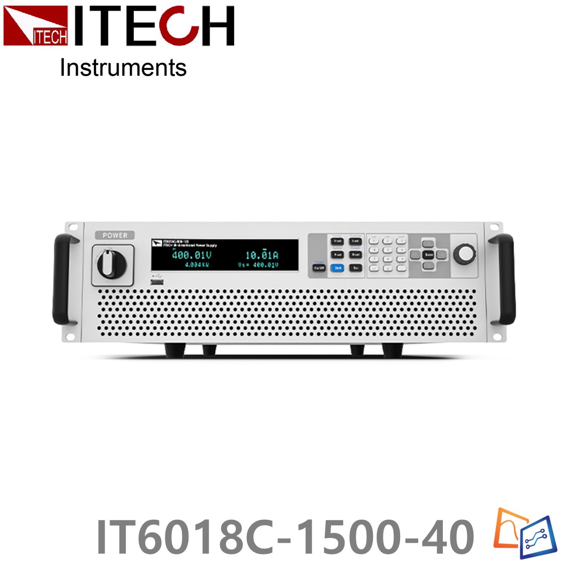 [ITECH] IT6018C-1500-40 양방향 DC파워서플라이 1500V/40A/18kW DC전원공급기