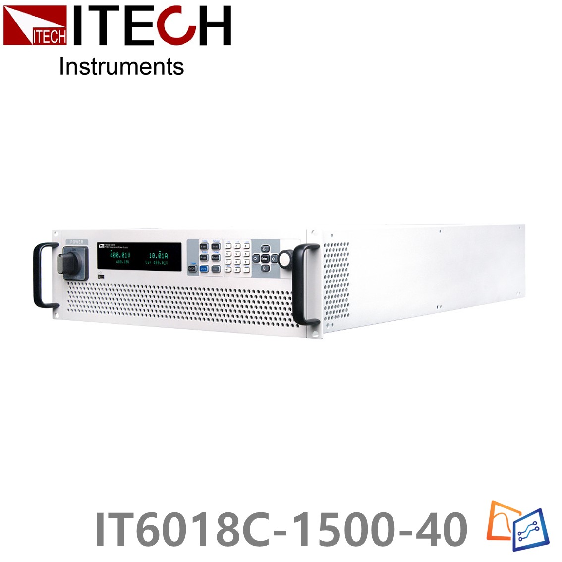 [ITECH] IT6018C-1500-40 양방향 DC파워서플라이 1500V/40A/18kW DC전원공급기