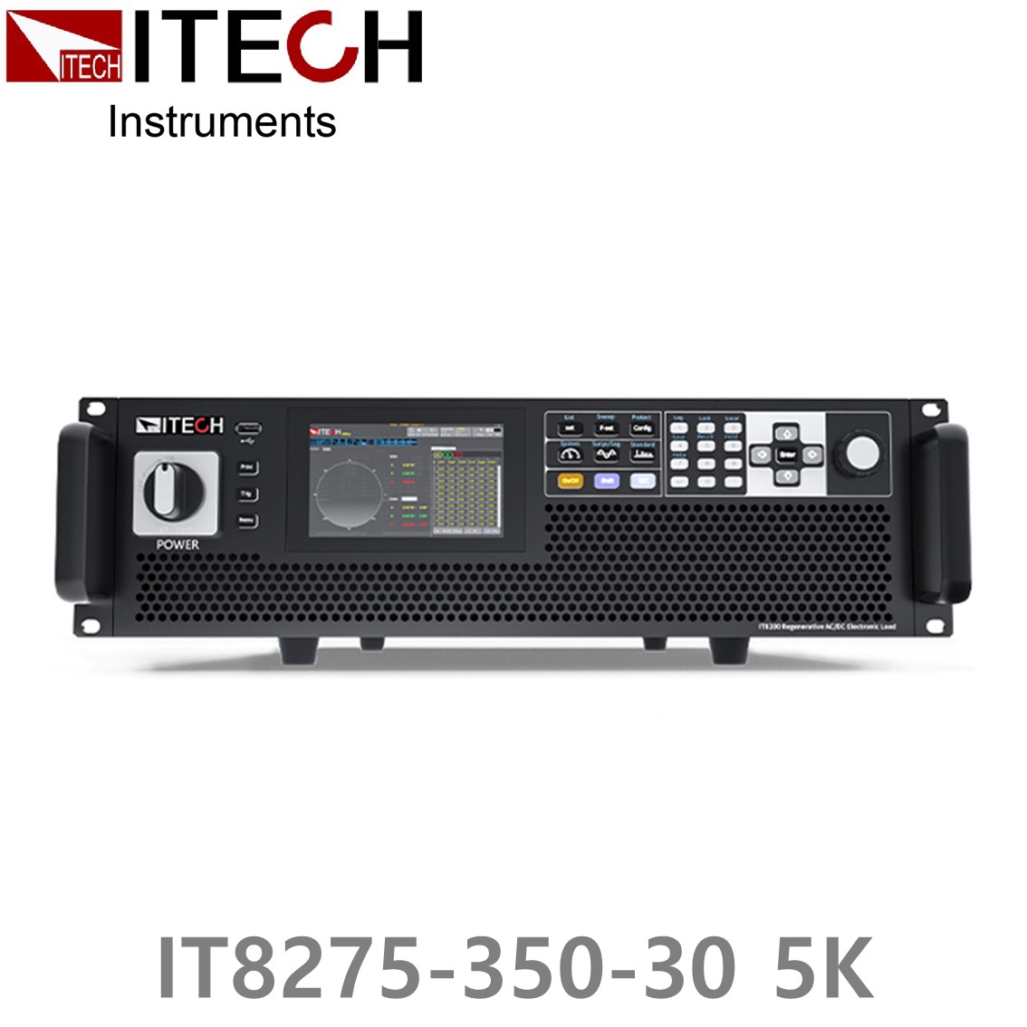 [ ITECH ] IT8205-350-30  5kVA회생형 AC/DC 전자부하기, Regenerative AC/DC Electronic Load