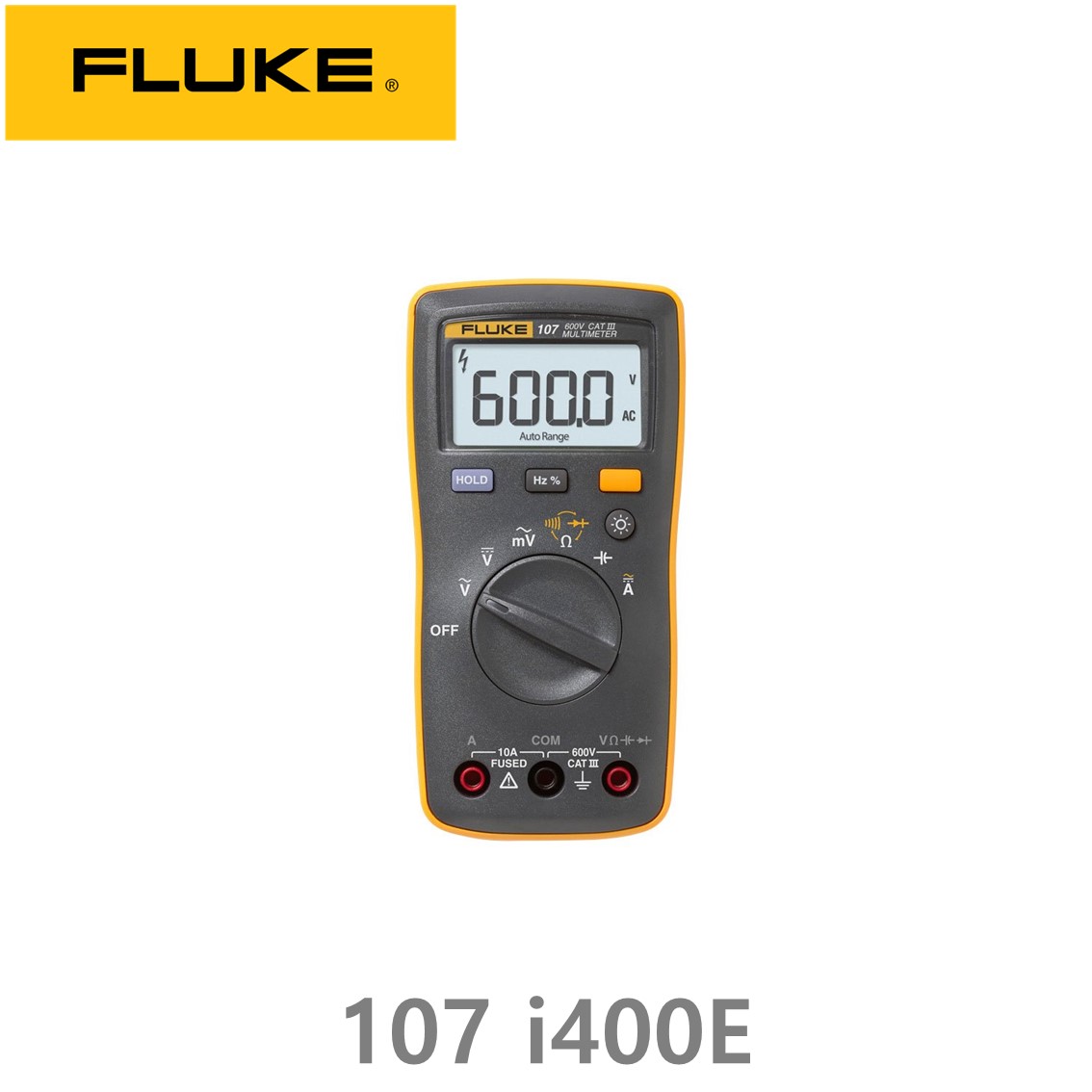 [ Fluke ] 107 i400E ESP Fluke 107 디지털 멀티미터 i400E 클램프 번들 ( AC전류프로브 포함 )