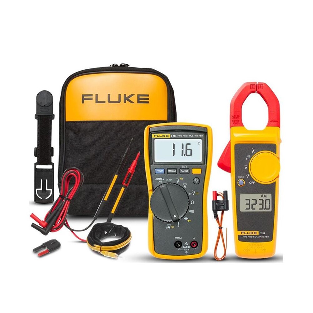 FLUKE 116, 323 KIT 디지탈 멀티미터, 정품 116/323 콤보 키트 ( 클램프미터 포함)