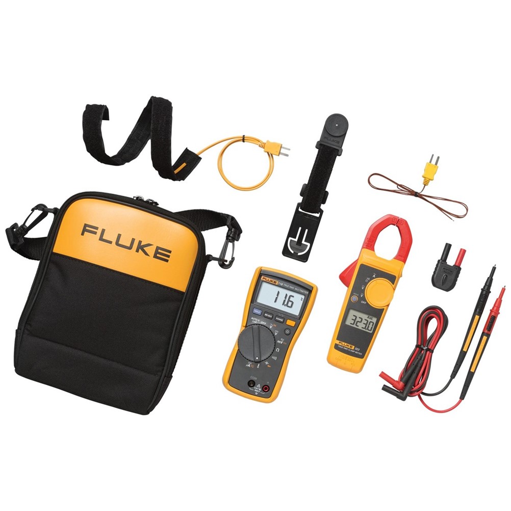 FLUKE 116, 323 KIT 디지탈 멀티미터, 정품 116/323 콤보 키트 ( 클램프미터 포함)