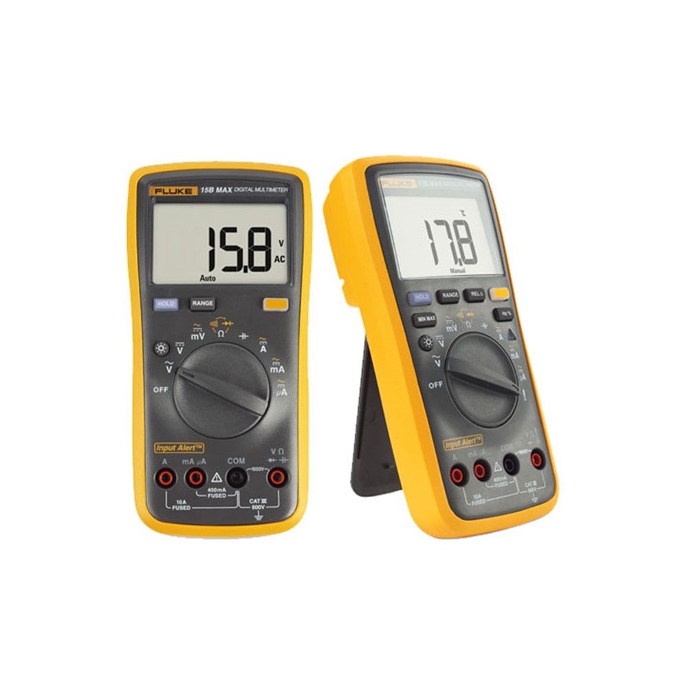 FLUKE 15B MAX-02 정품 15B MAX 멀티미터, 테스터기, 1MM 테스트리드