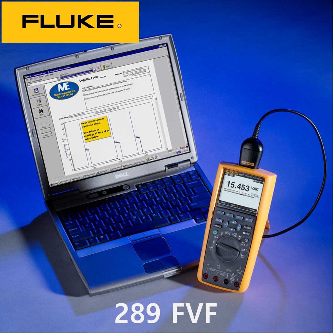 [ FLUKE ] 289 FVF  플루크 디지털멀티미터 콤보키트 (S/W포함)