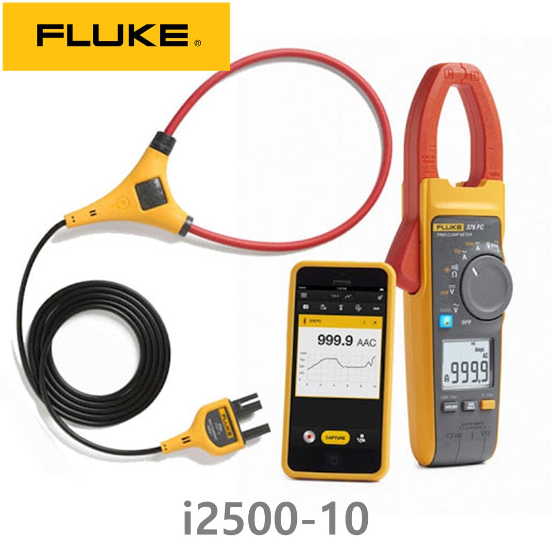 [ FLUKE ] i2500-10  플루크 플렉시블 전류 프로브 AC 2500A