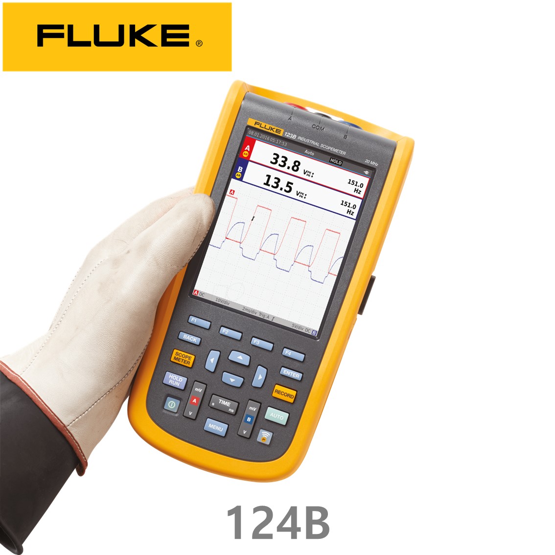 [ FLUKE ] 124B  플루크 스코프미터 ,휴대용 오실로스코프 (40MHZ)