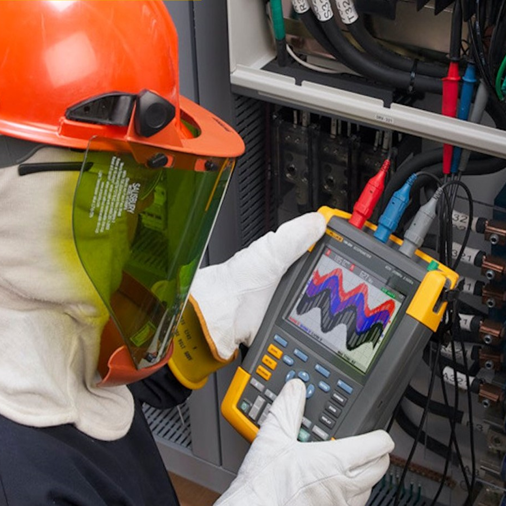 FLUKE 124B SET  정품 플루크 스코프미터 세트, 휴대용 오실로스코프(40MHZ)