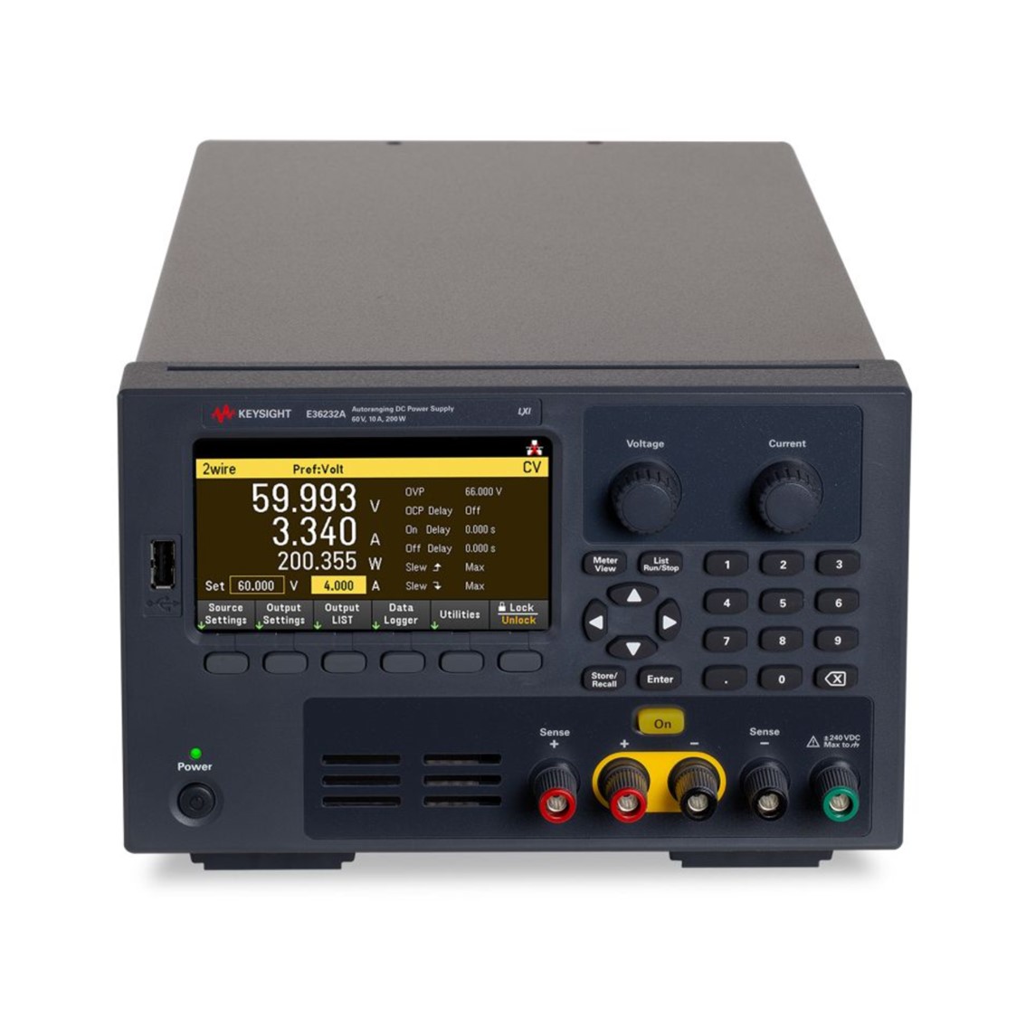 KEYSIGHT E36232A  DC파워서플라이 1채널/60V/200W DC전원공급기