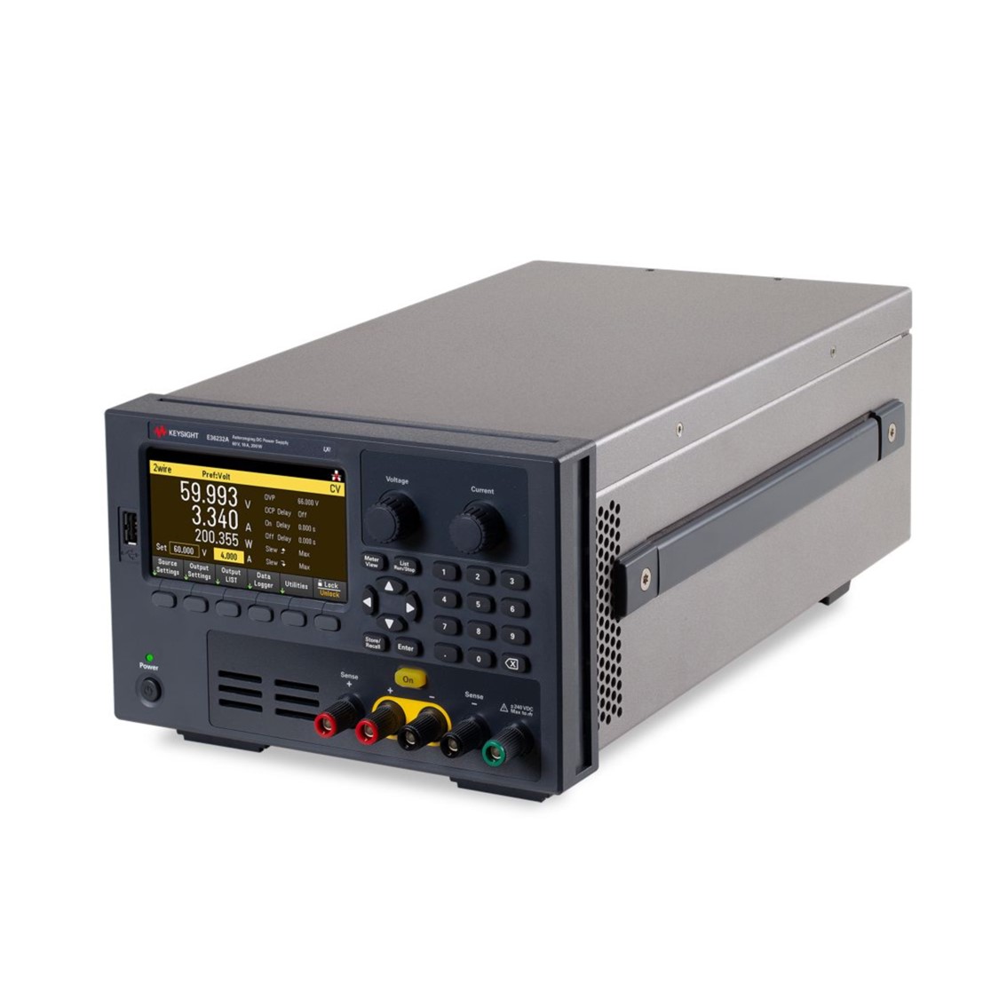 KEYSIGHT E36232A  DC파워서플라이 1채널/60V/200W DC전원공급기