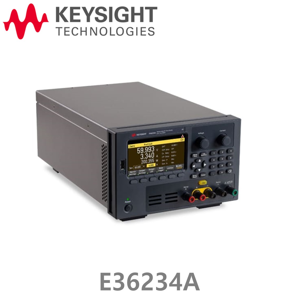 [ KEYSIGHT E36234A ]  2채널, 60V, 10A, 400W DC파워서플라이