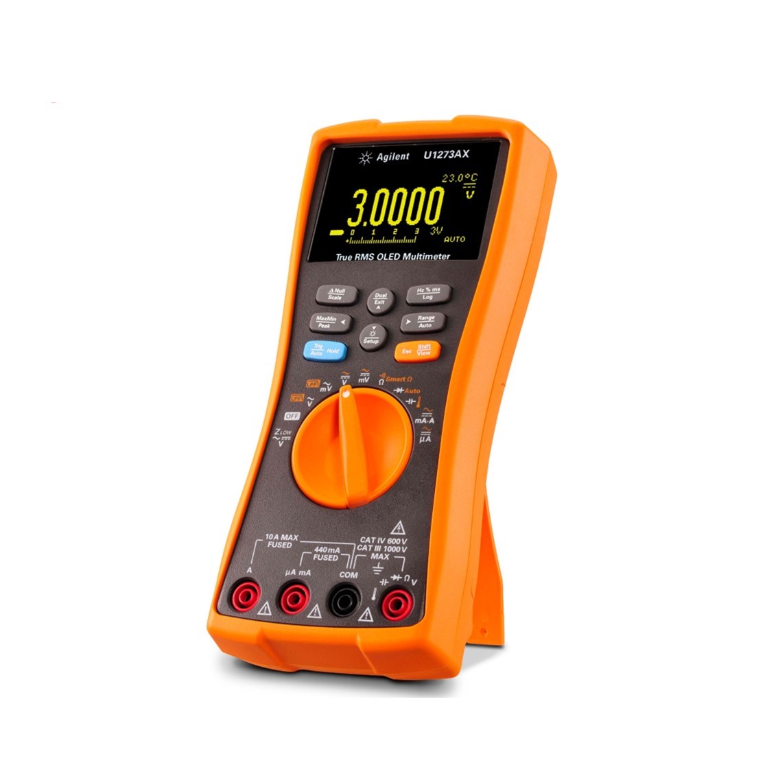 KEYSIGHT U1273AX  4.5디지트 핸드형 디지털 멀티미터, IP54, OLED 디스플레이