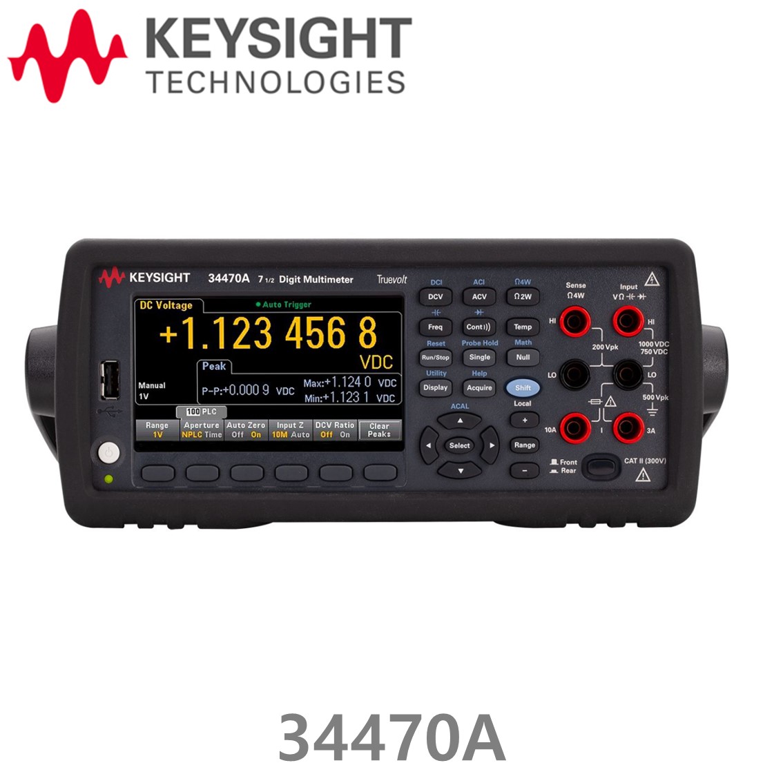 [ KEYSIGHT 34470A ] 키사이트 7 1/2 디지트, 디지털 멀티미터