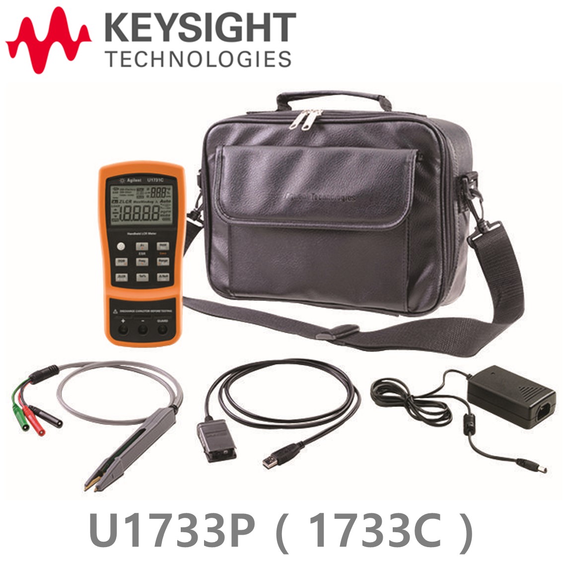 [ KEYSIGHT U1733P ] 키사이트 휴대용 LCR 미터 U1733P ( U1733C 콤보키트 ) 