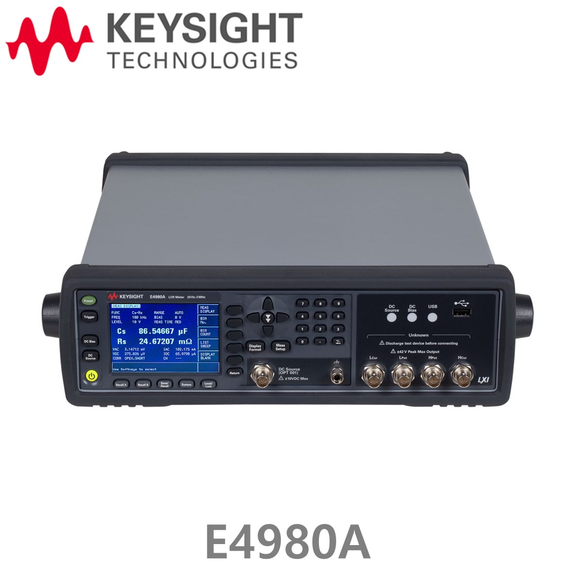 [ KEYSIGHT E4980A ] 키사이트 LCR미터 ( 20Hz - 2MHz )