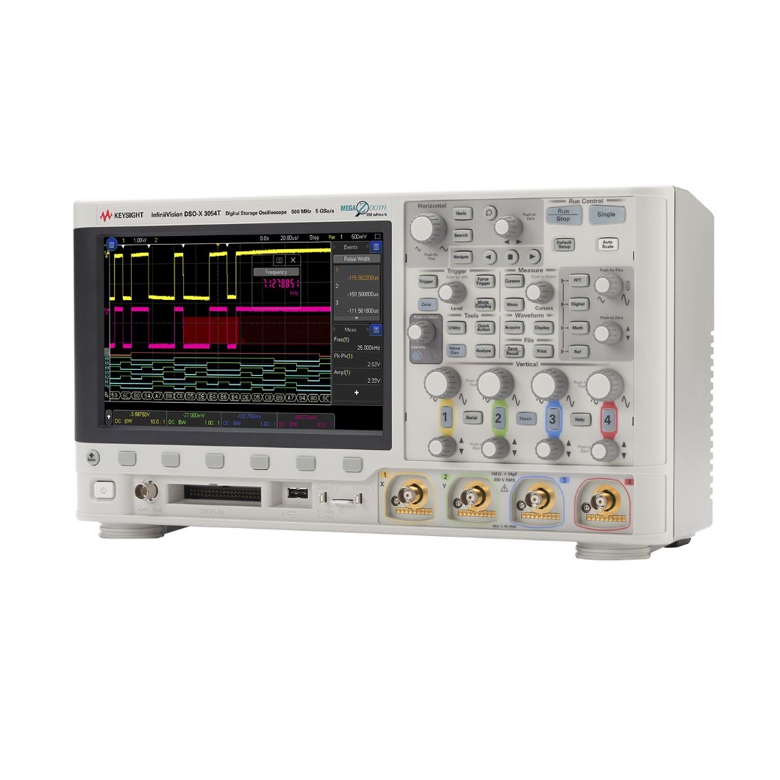 KEYSIGHT  DSOX3012T  2채널/100MHz 오실로스코프