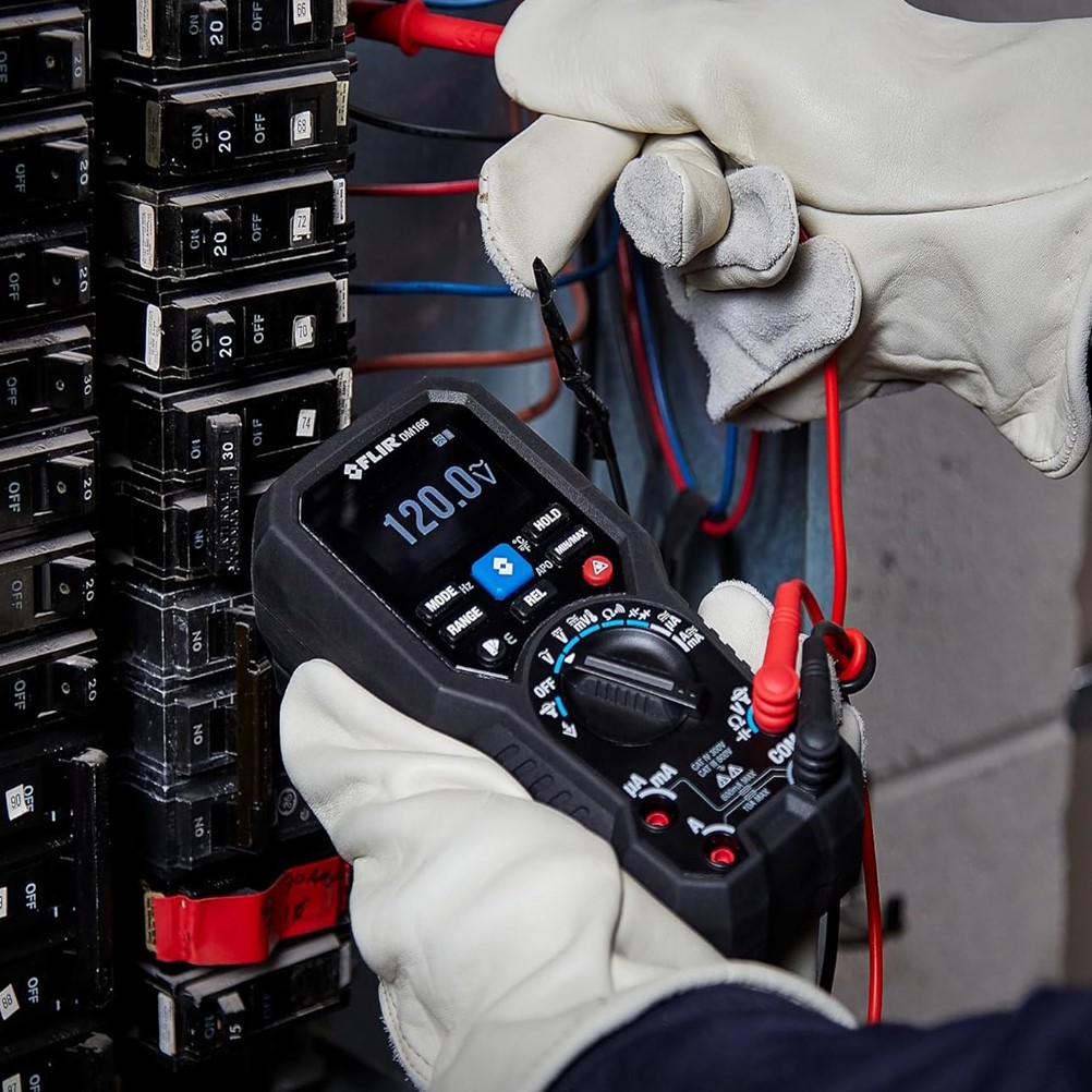 FLIR DM66 플리어 디지털 멀티미터 6000Count TRUE-RMS Digital Multimeter