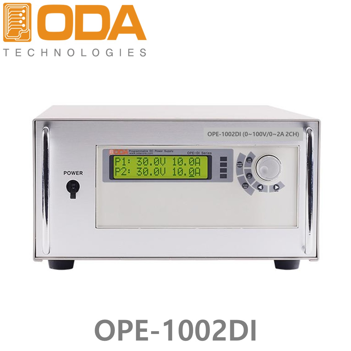 [ ODA ] OPE-1002DI  2채널/100V/2A/400W 리니어 프로그래머블 DC파워서플라이