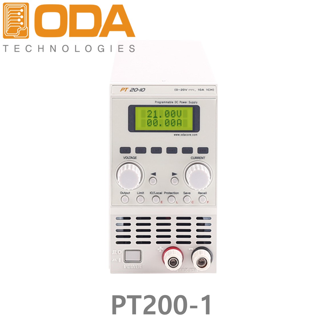 [ ODA ] PT200-1  200V/1A/200W 스위칭타입 프로그래머블 DC파워서플라이, DC전원공급기