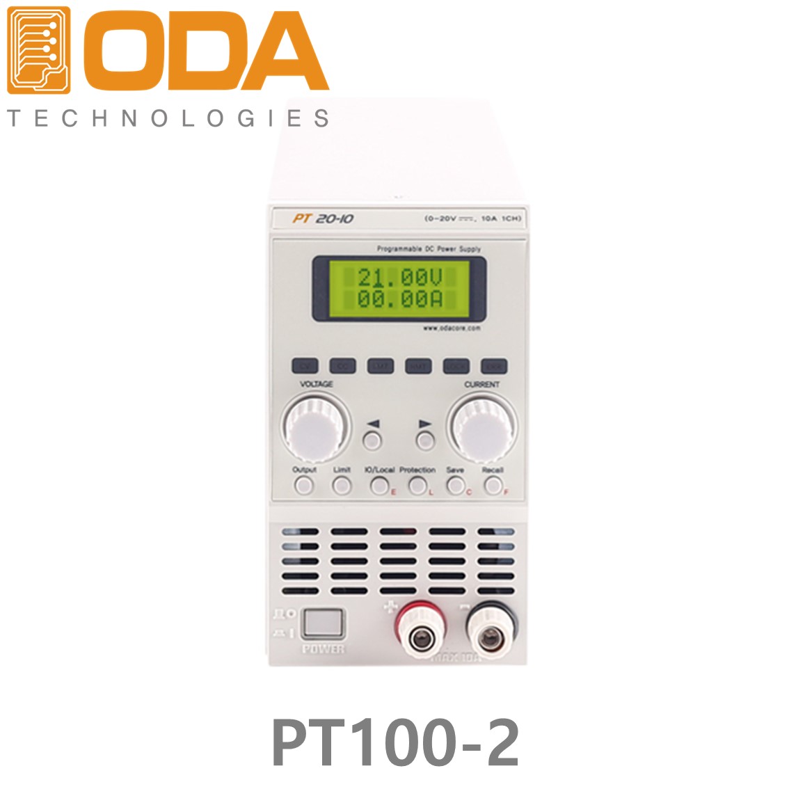 [ ODA ] PT100-2  100V/2A/200W 스위칭타입 프로그래머블 DC파워서플라이, DC전원공급기