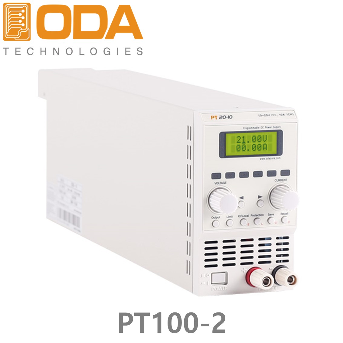 [ ODA ] PT100-2  100V/2A/200W 스위칭타입 프로그래머블 DC파워서플라이, DC전원공급기