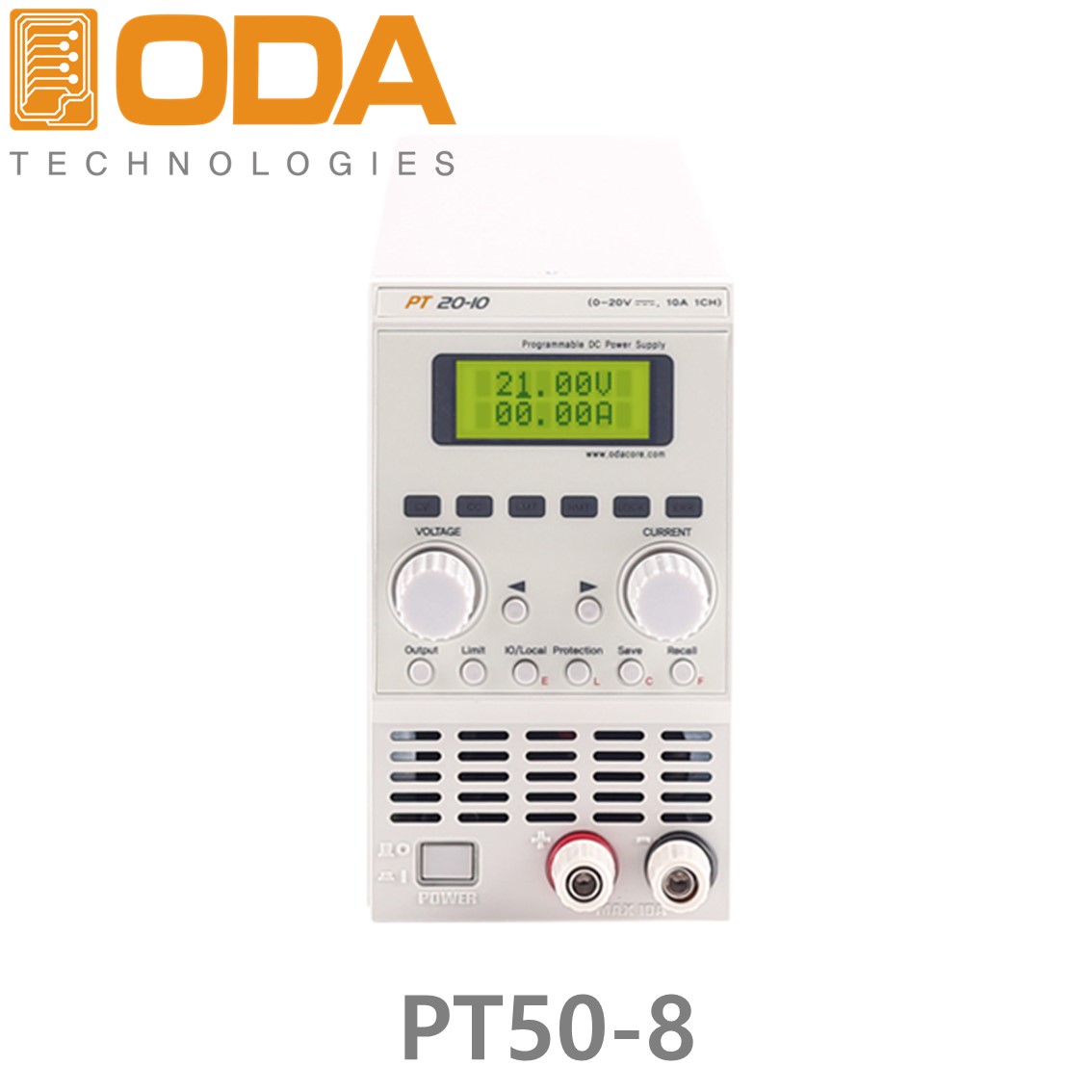 [ ODA ] PT50-8  50V/8A/400W 스위칭타입 프로그래머블 DC파워서플라이, DC전원공급기