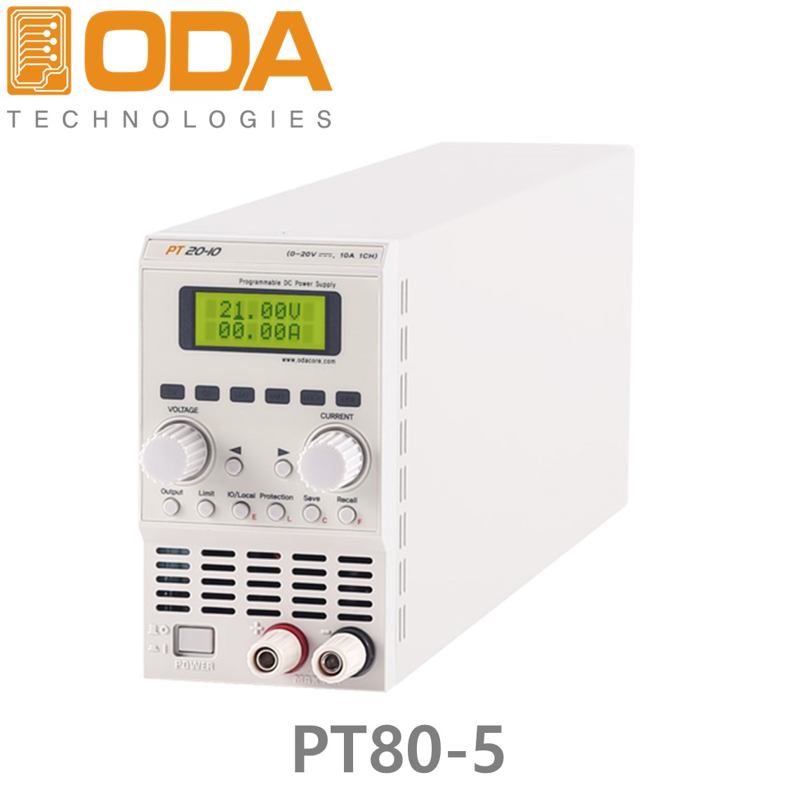 [ ODA ] PT80-5  80V/5A/400W 스위칭타입 프로그래머블 DC파워서플라이, DC전원공급기