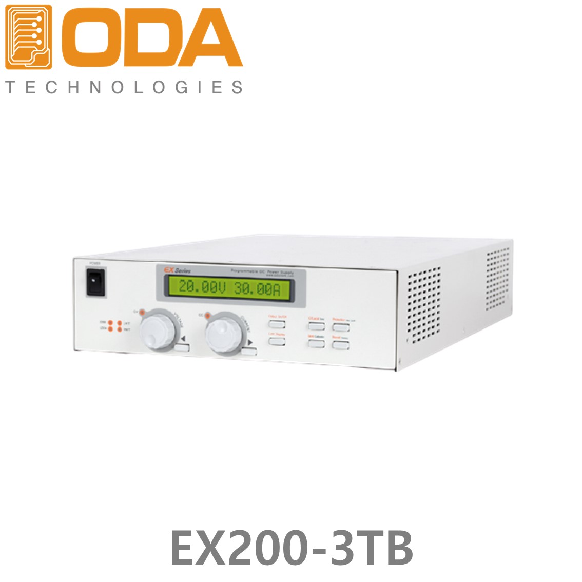 [ ODA ] EX200-3TB  200V/3A/600W 프로그래머블 DC파워서플라이,DC전원공급기