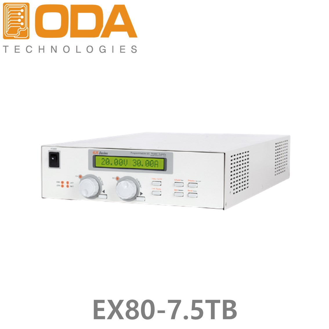 [ ODA ] EX80-7.5TB  80V/7.5A/600W 프로그래머블 DC파워서플라이,DC전원공급기