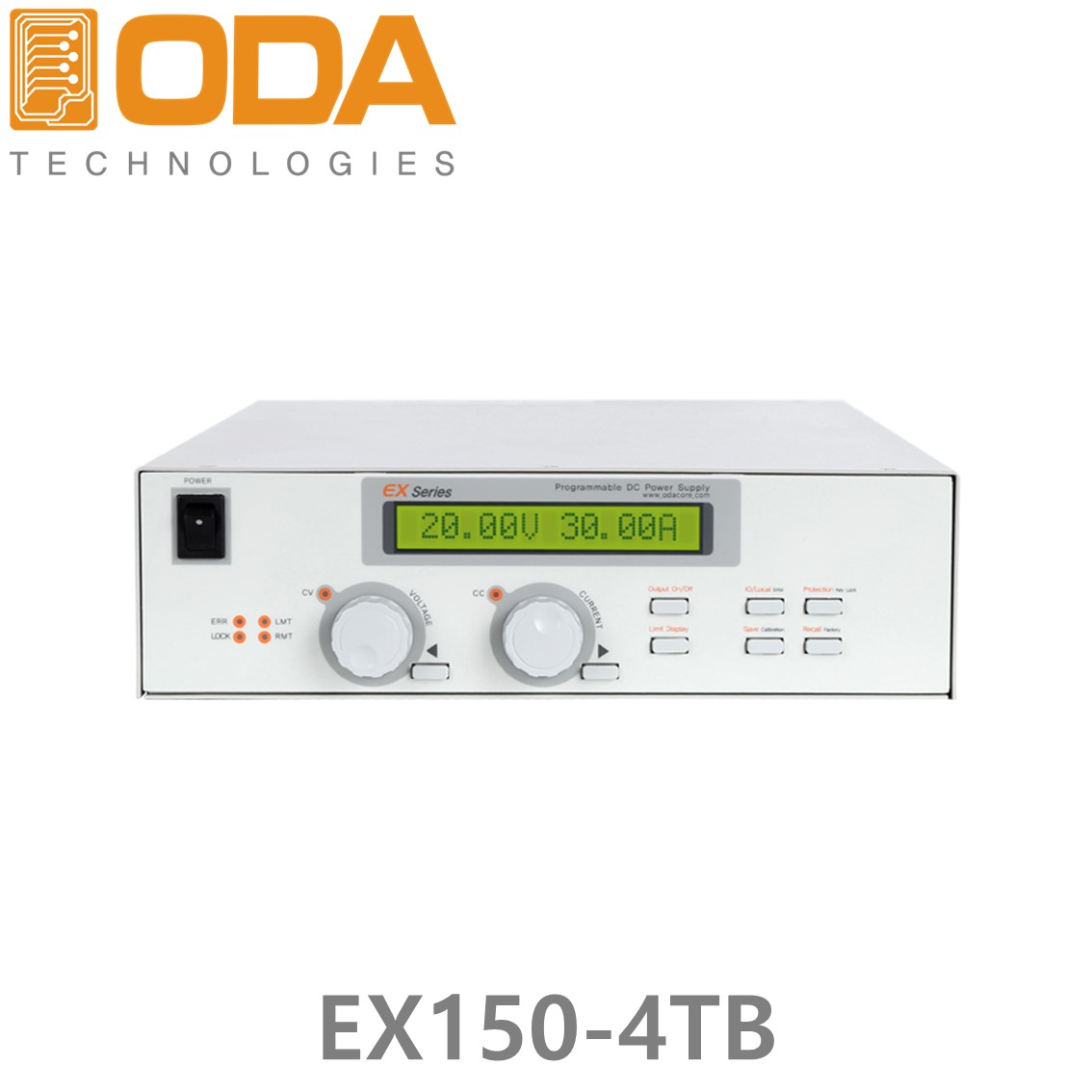 [ ODA ] EX150-4TB  150V/4A/600W 프로그래머블 DC파워서플라이,DC전원공급기