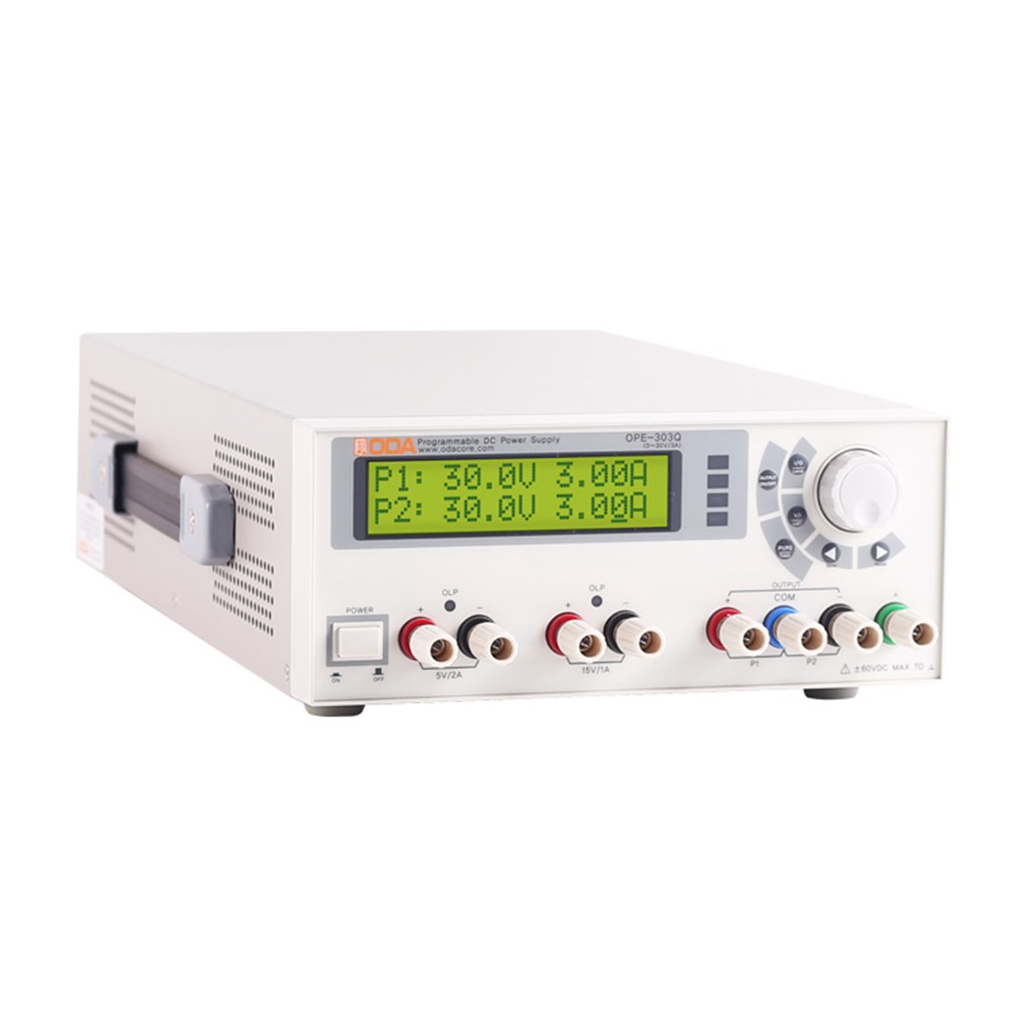 ODA OPE-185Q  DC파워서플라이 ±18V/5A x 2채널, 5V/2A x 1채널, 15V/1A x 1채널, 180W DC전원공급기