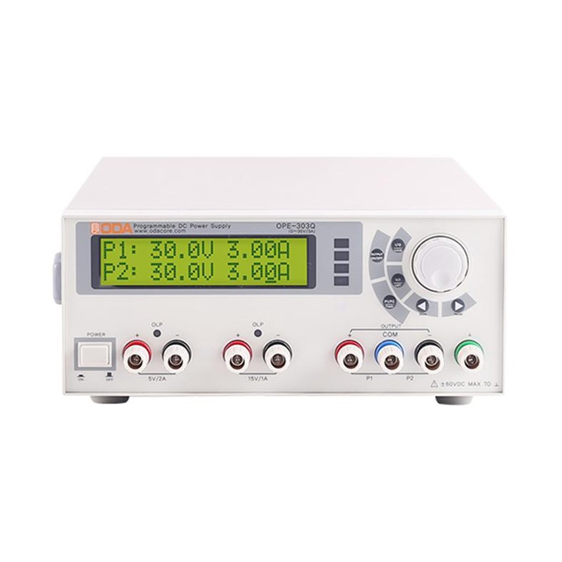 ODA OPE-185Q  DC파워서플라이 ±18V/5A x 2채널, 5V/2A x 1채널, 15V/1A x 1채널, 180W DC전원공급기