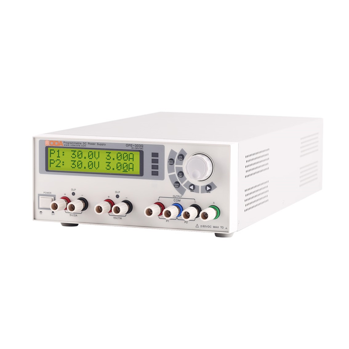 ODA OPE-185Q  DC파워서플라이 ±18V/5A x 2채널, 5V/2A x 1채널, 15V/1A x 1채널, 180W DC전원공급기