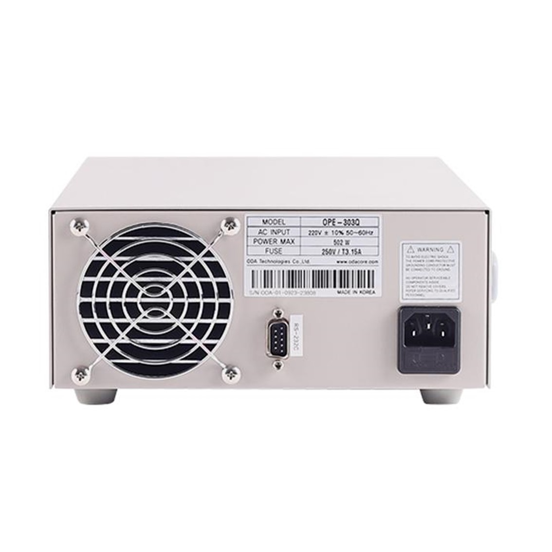ODA OPE-185Q  DC파워서플라이 ±18V/5A x 2채널, 5V/2A x 1채널, 15V/1A x 1채널, 180W DC전원공급기