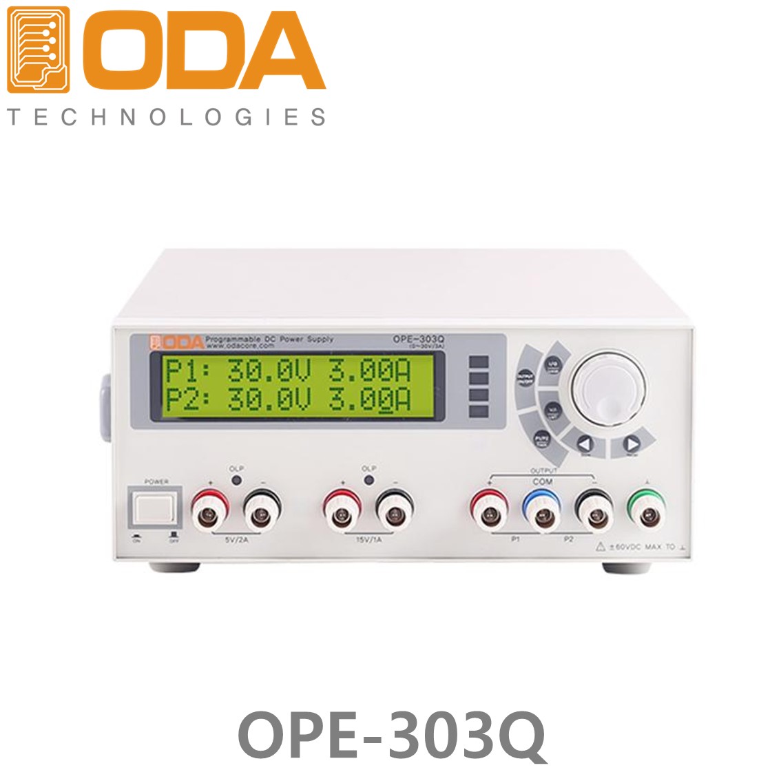 [ ODA ] OPE-303Q  ±30V/3A x 2채널, 5V/2A x 1채널, 15V/1A x 1채널 180W DC파워,DC전원공급기