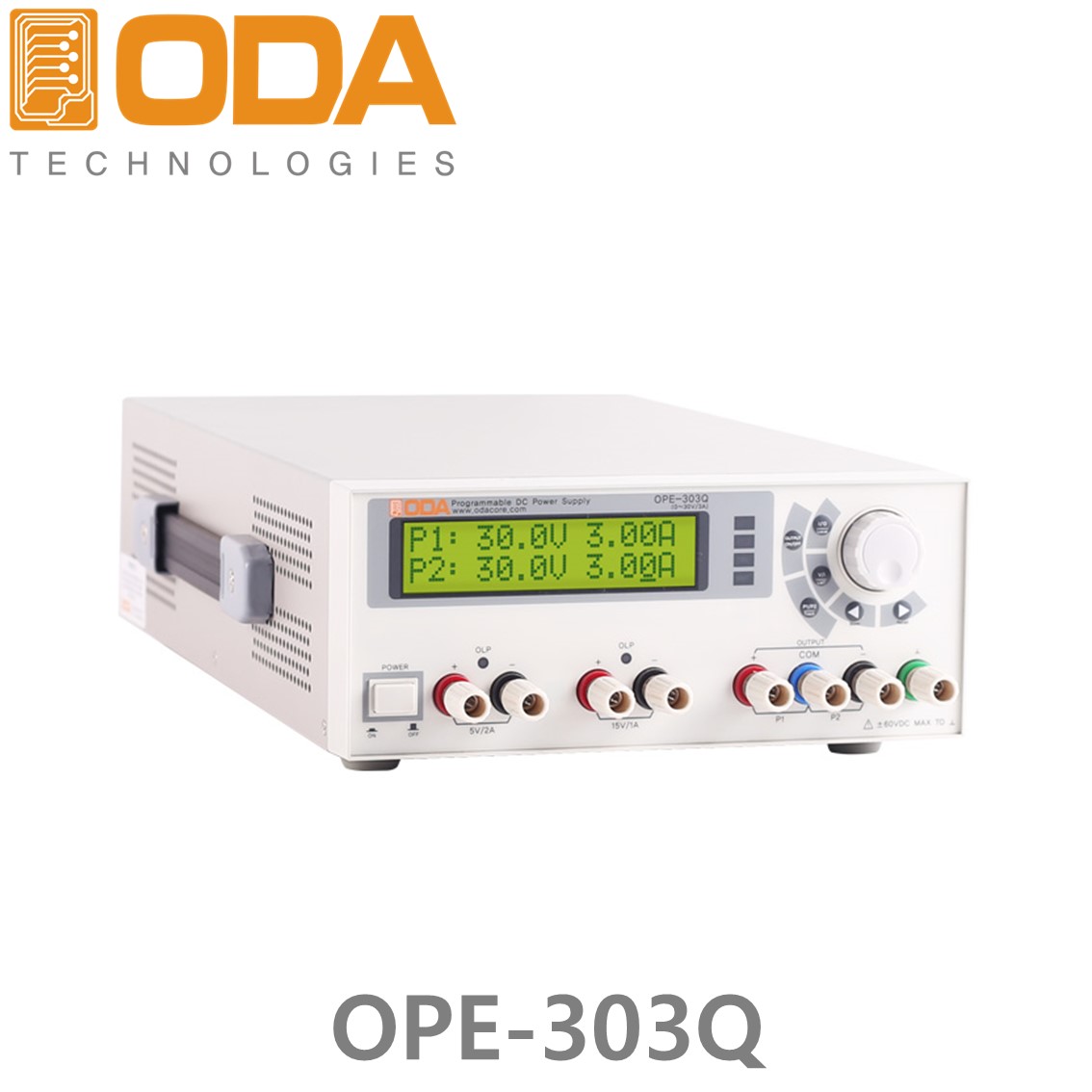 [ ODA ] OPE-303Q  ±30V/3A x 2채널, 5V/2A x 1채널, 15V/1A x 1채널 180W DC파워,DC전원공급기