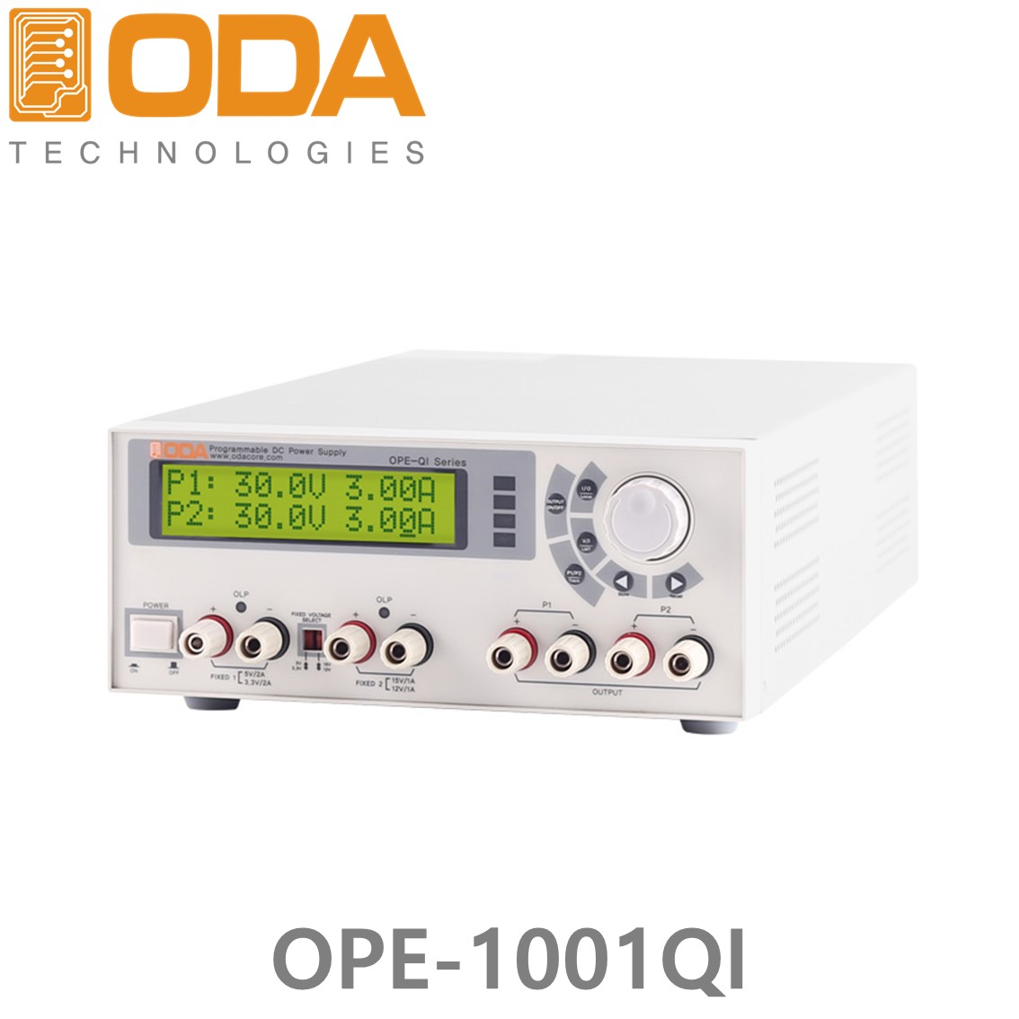 [ ODA ] OPE-1001QI,  DC파워, DC전원공급기 ±100V/1A x 2채널, 5V(or 3.3V)/2A x 1채널, 15V(or 12V)/1A x 1채널 240W