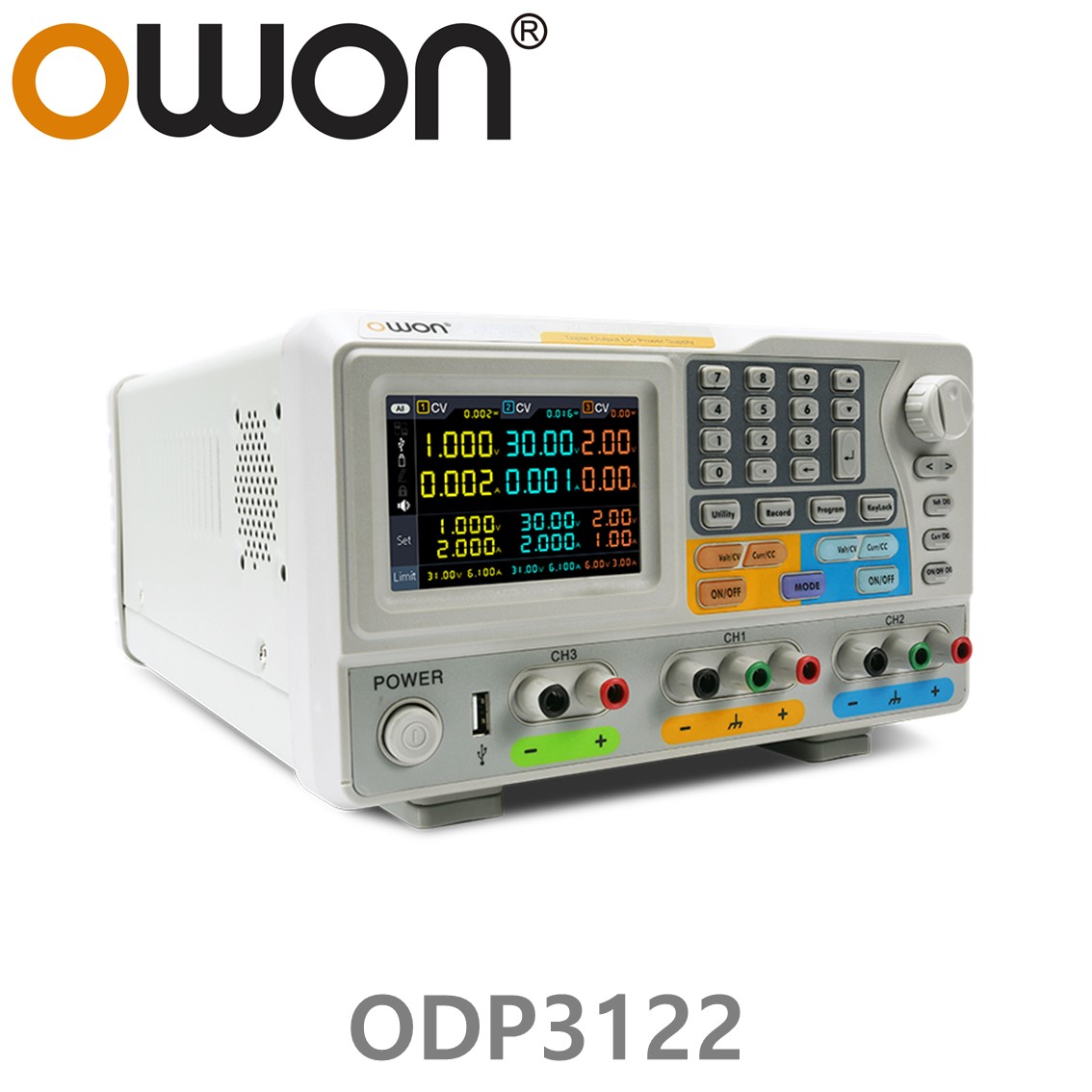 [ OWON ] ODP3122 프로그래머블 DC파워서플라이 30V-12A, 2CH DC전원공급장치