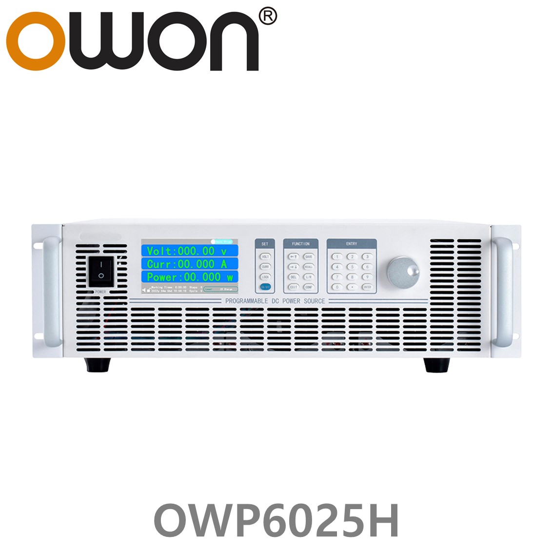 [ OWON ] OWP6025H 고전력 DC파워서플라이, 0-250.00V / 0-40.000A / 6000.0W DC전원공급장치