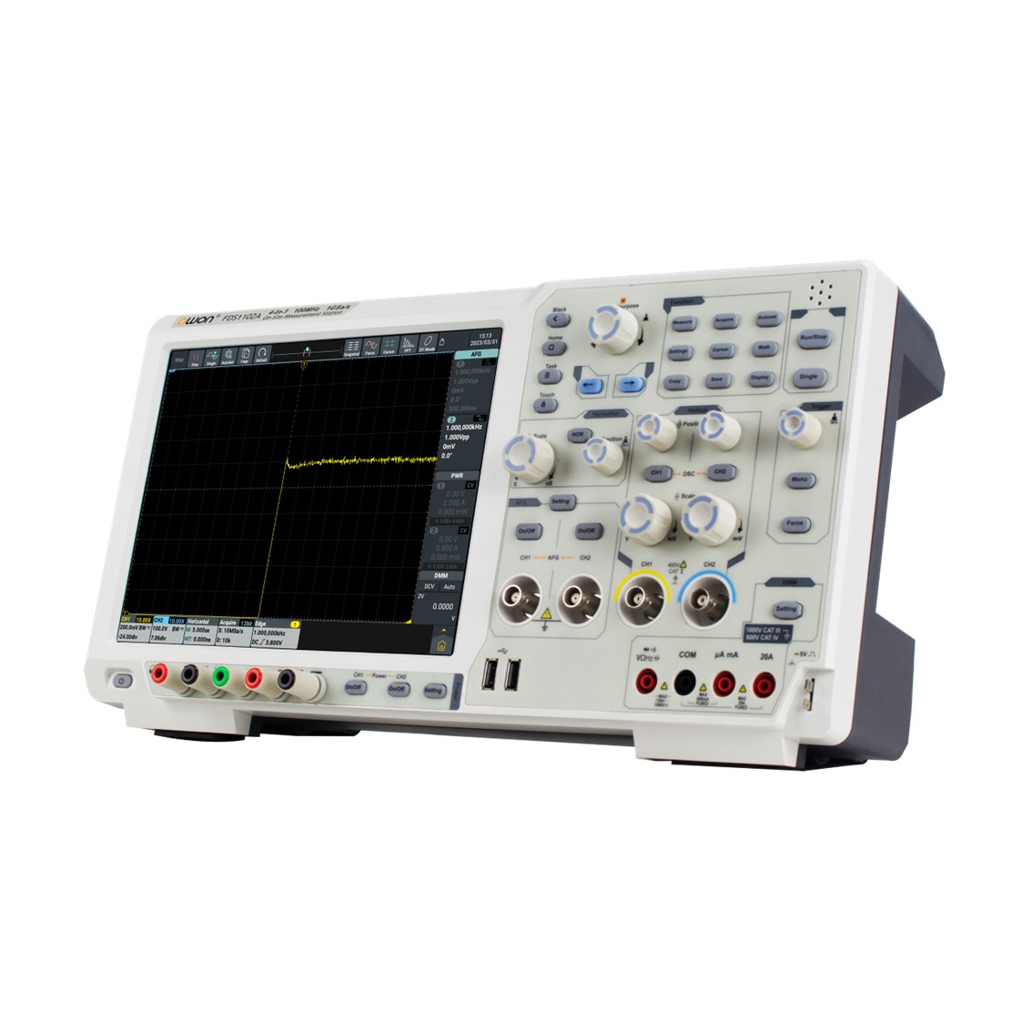 OWON FDS1102A  오실로스코프 2CH,100MHz,1GS,14Bits (신호발생기,멀티미터,주파수카운터,디코더 )