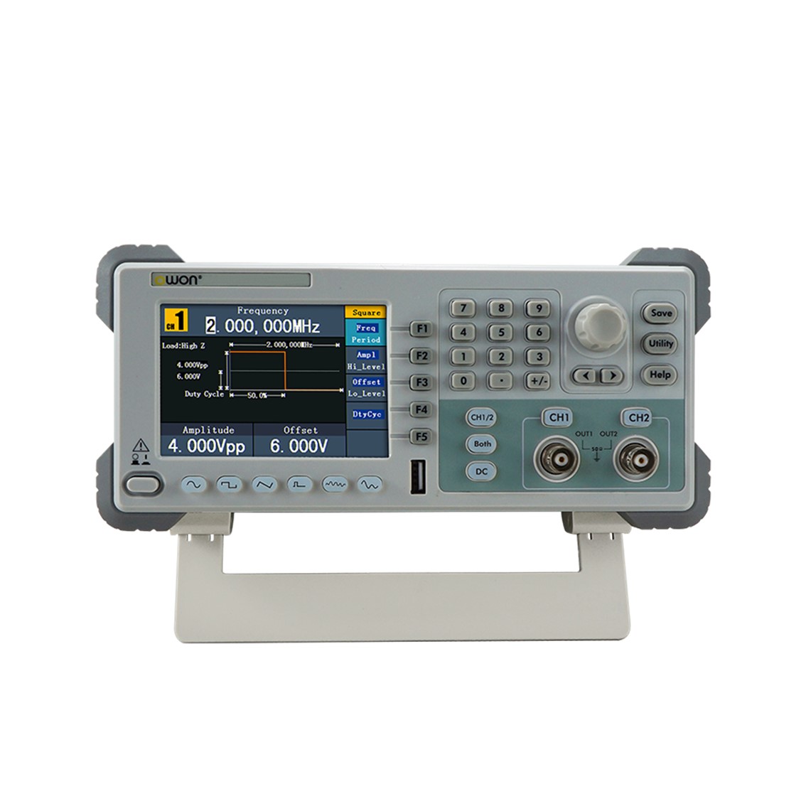 OWON AG1022 임의 파형발생기 2채널, 25MHz, 125MS/s
