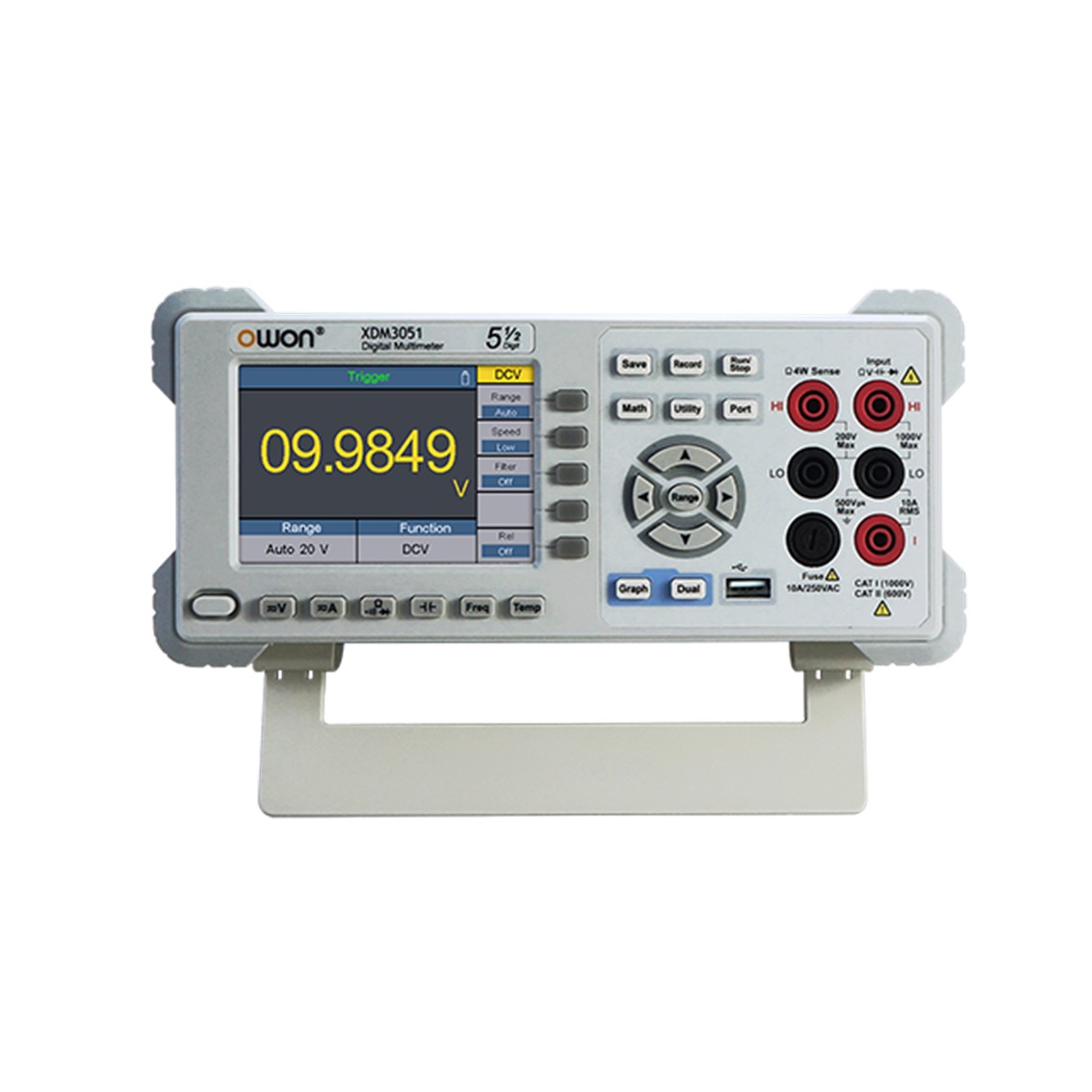 OWON XDM3051  4 1/2 벤치타입-Type  디지탈 멀미미터, 150 rdgs/s, USB, RS232C, LAN (WiFi option)