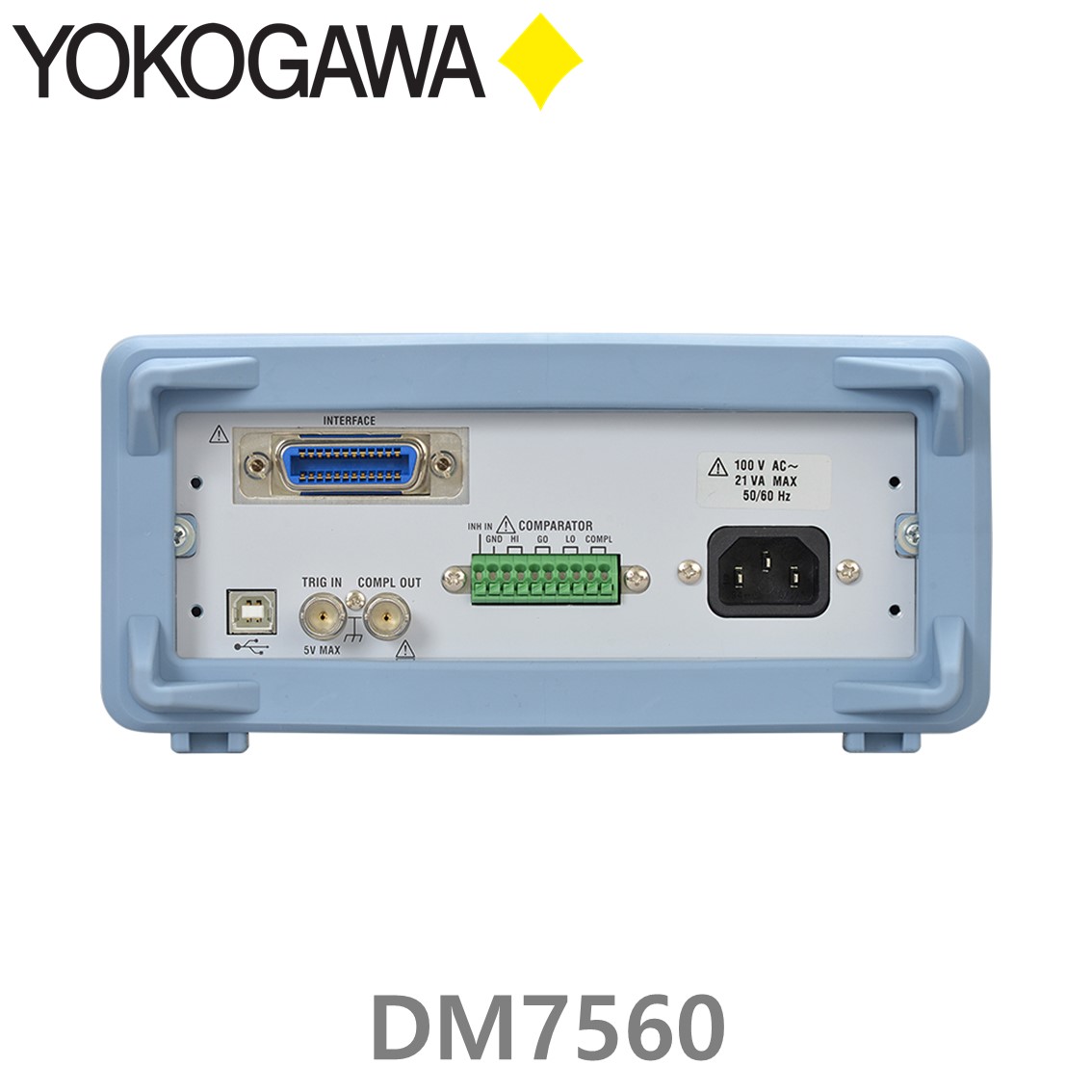 [ YOKOGAWA ] DM7560 벤치타입 디지탈 멀티미터 데이타로깅(최대 30k S/s)100k